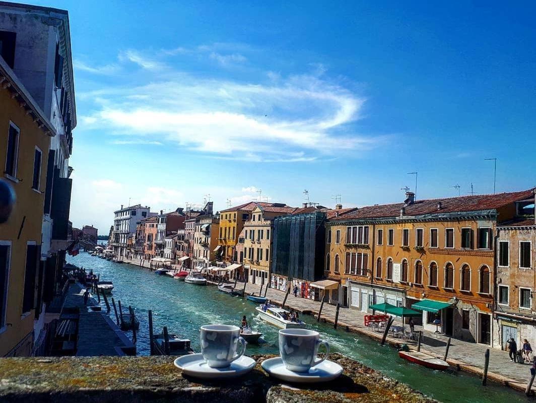 Calle Rielo Great Canal View Venezia Esterno foto