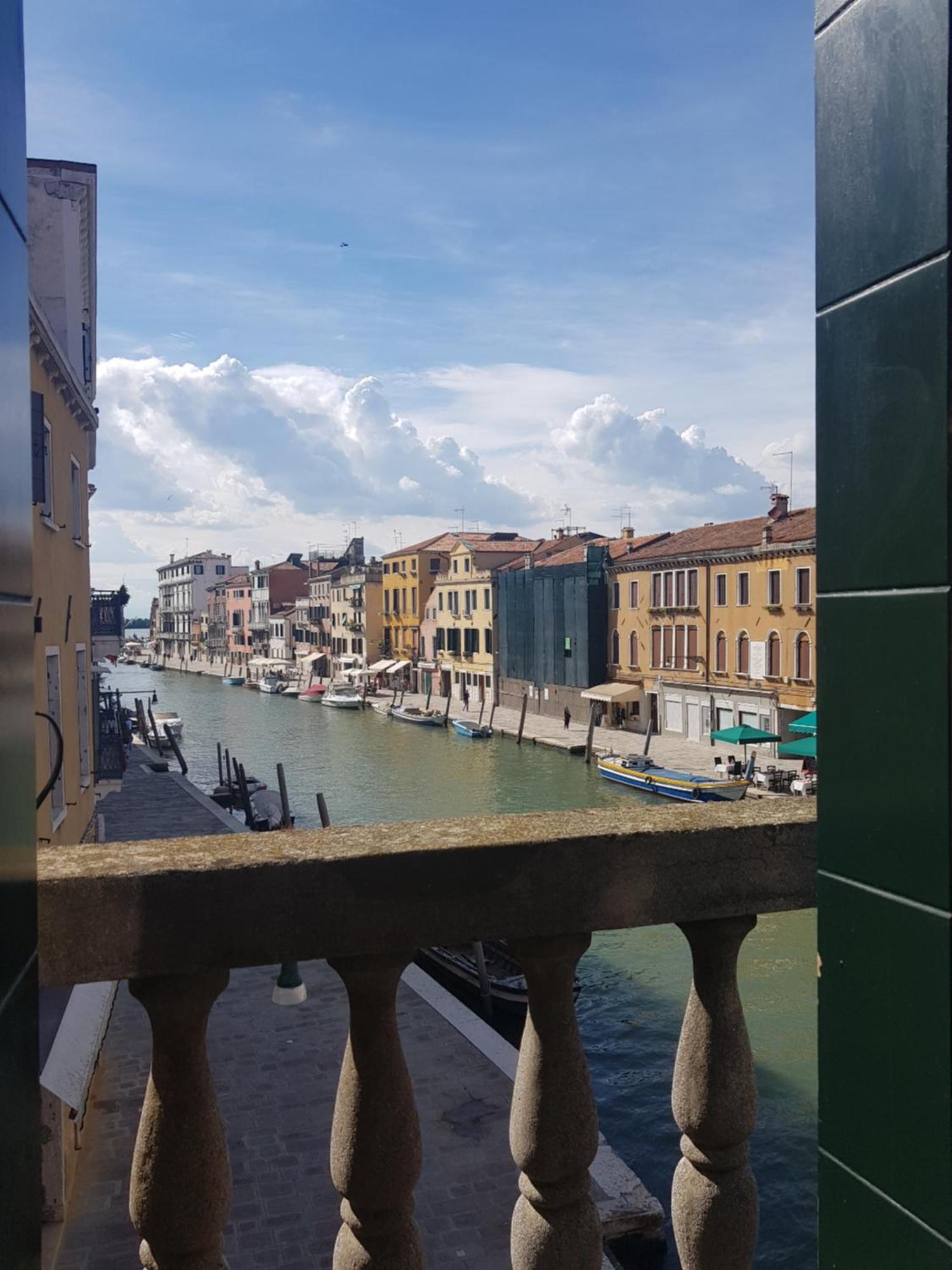 Calle Rielo Great Canal View Venezia Camera foto